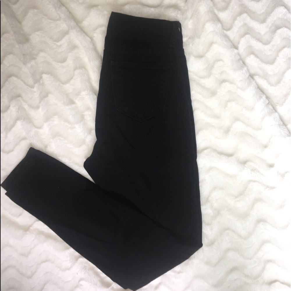 Black High Waisted Jeans